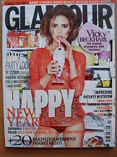 Glamour 1/2013 VICTORIA BECKHAM,Anja Rubik,Noah Mills na sprzedaż  PL