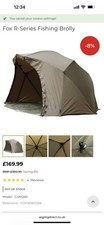 Fox series brolly for sale  SHEFFIELD