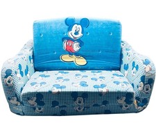 sofá-cama infantil vintage Mickey Mouse poliéster 30x20x20" LEIA comprar usado  Enviando para Brazil