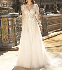 Hochzeitskleid ivory rose gebraucht kaufen  Berlin
