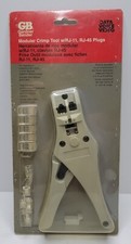 Ferramenta de crimpagem plugue modular telefone Gardner Bender #GMC-2000 com plugues RJ-11 RJ-45 comprar usado  Enviando para Brazil