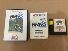 Jogo de futebol Fifa 95 Sega Mega Drive 1994 versão Pal CIB envio rápido no dia seguinte comprar usado  Enviando para Brazil