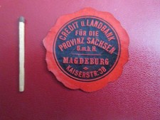 Magdeburg siegelmarke credit gebraucht kaufen  Leipzig