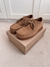 Clarks wallabee brown for sale  HAVANT
