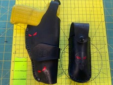 Handmade leather red for sale  Edgerton