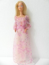 Usado, Boneca KISSING BARBIE Vintage 1979 com Roupa Original Vestido Labial Floral Rosa comprar usado  Enviando para Brazil