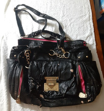 Black faux leather for sale  Belmont