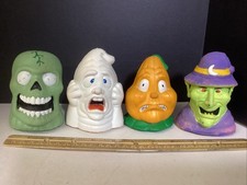 Conjunto de triturador de cabeça de Halloween squish e conversas em níveis bruxa fantasma esqueleto abóbora comprar usado  Enviando para Brazil
