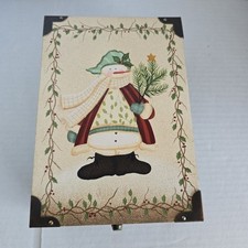 Snowman wood box for sale  California City