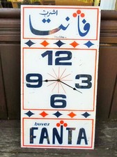 Fanta advertising clock for sale  WALTON-ON-THAMES