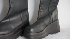 Botas femininas tamanho 43 pretas plataforma altura do joelho novas em folha comprar usado  Enviando para Brazil