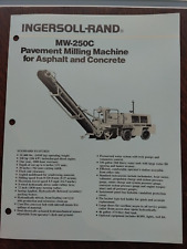 Ingersoll rand 250c for sale  Mantua