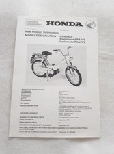 Honda camino pa50l for sale  LEICESTER