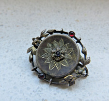 Jugendstil brosche edelweiß gebraucht kaufen  Rüsselsheim am Main