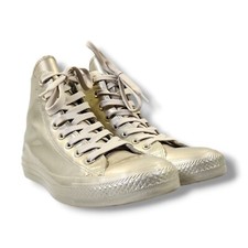 Sapato Feminino Converse 553269C All Star Chuck Taylor Borracha Metálica Dourado Tamanho 8.5 comprar usado  Enviando para Brazil