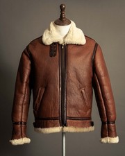 Vintage bomber sheepskin for sale  KETTERING