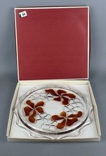 Vintage glas tortenplatte gebraucht kaufen  Göttingen