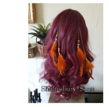 Festival hair feather for sale  BOURNEMOUTH