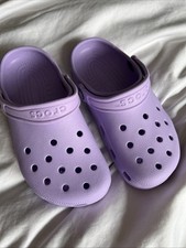Crocs lilac size for sale  YORK