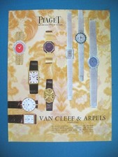 Press advertisement piaget d'occasion  Expédié en Belgium
