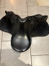 Black leather farringtons for sale  MANSFIELD