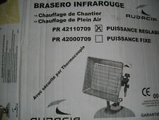 Brasero infrarouge puissance d'occasion  Frévent