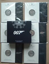 Usado, 2023/2024 Six Decades of 007 Bond Films Reino Unido £5 cinco libras 6 moedas conjunto pacote BU comprar usado Usado, 2023/2024 Six Decades of 007 Bond Films Reino Unido £5 cinco libras 6 moedas conjunto pacote BU comprar usado  Enviando para Brazil