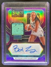 2024 Select WNBA Betnijah Laney-Hamilton Auto Patch Roxo #36/99 comprar usado  Enviando para Brazil