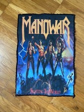 Manowar printed backpatch gebraucht kaufen  Hamburg