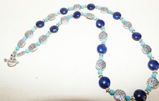 Collier pierres lapis d'occasion  Gannat