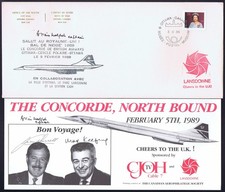 Concorde cover signed for sale  GUILDFORD
