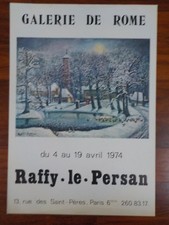 Affiche raffy persan d'occasion  Ceintrey