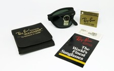 N.O.S. ÓCULOS DE SOL VINTAGE RAY BAN WAYFARER II ARMAÇÃO FOSCA DOBRÁVEL BAUSCH LOMB BL comprar usado  Enviando para Brazil