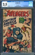 Avengers cgc 2.5 for sale  CAMBERLEY