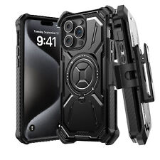 Coldre clipe cinto capa protetora resistente para iPhone 16 Pro Max 15 14 13 12 11 comprar usado  Enviando para Brazil