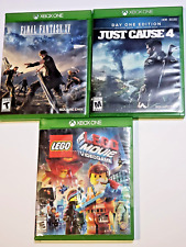 Videogame Final Fantasy XV Xbox One Just Cause edição de 4 dias/filme Lego comprar usado Videogame Final Fantasy XV Xbox One Just Cause edição de 4 dias/filme Lego comprar usado  Enviando para Brazil