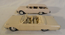AMT 1963 FORD GALAXIE CONVERSÍVEL E HUBLEY 1962 FORD STATION WAGON 1/25 PROMOÇÕES! comprar usado  Enviando para Brazil