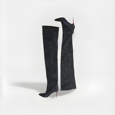 Balmain black suede for sale  LONDON