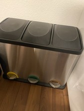 Mülleimer 3x15l edelstahl gebraucht kaufen  Esslingen am Neckar