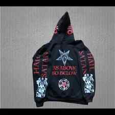 Baphomet hoodie inverted d'occasion  Expédié en Belgium