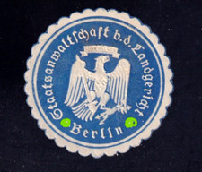 Siegelmarke iii reich gebraucht kaufen  Königs Wusterhausen