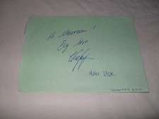 Hugo speer autograph for sale  CARDIFF