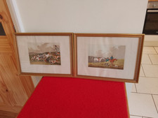 Vintage hunting prints for sale  COALVILLE