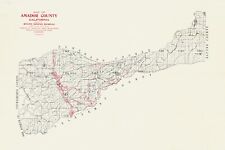 Mapa de 1903 do condado de Amador, Califórnia comprar usado  Enviando para Brazil