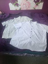 mens grandad shirt short sleeve for sale  HULL