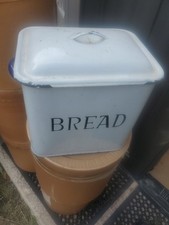 Vintage enamelled bread for sale  BLACKPOOL
