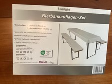 Bierbankauflagen set biertisch gebraucht kaufen  Weichs