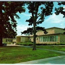 c1950s Des Moines, IA Edmundson Art Foundation Center Saarinen Library PC A232 comprar usado  Enviando para Brazil