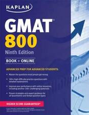 Kaplan gmat 800 for sale  Montgomery