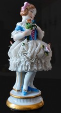 Poupée miniature porcelaine d'occasion  Champigny-sur-Marne